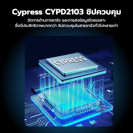 สายชาร์จเร็วแบบแม่เหล็ก ZTEC รุ่น ZC661 USB-C TO USB-C สีดำ THUNDER 5,USB 4 (รองรับการเชื่อมต่อภาพ 16K)_7